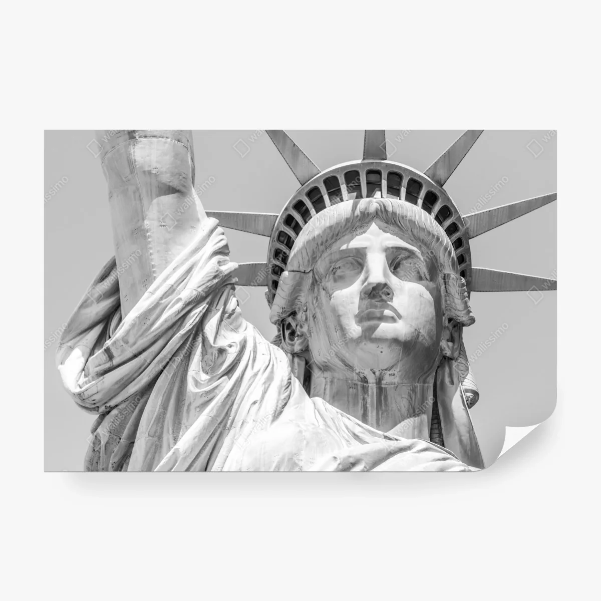 Fototapete Freiheitsstatue nahaufnahme – Wallnifity®
