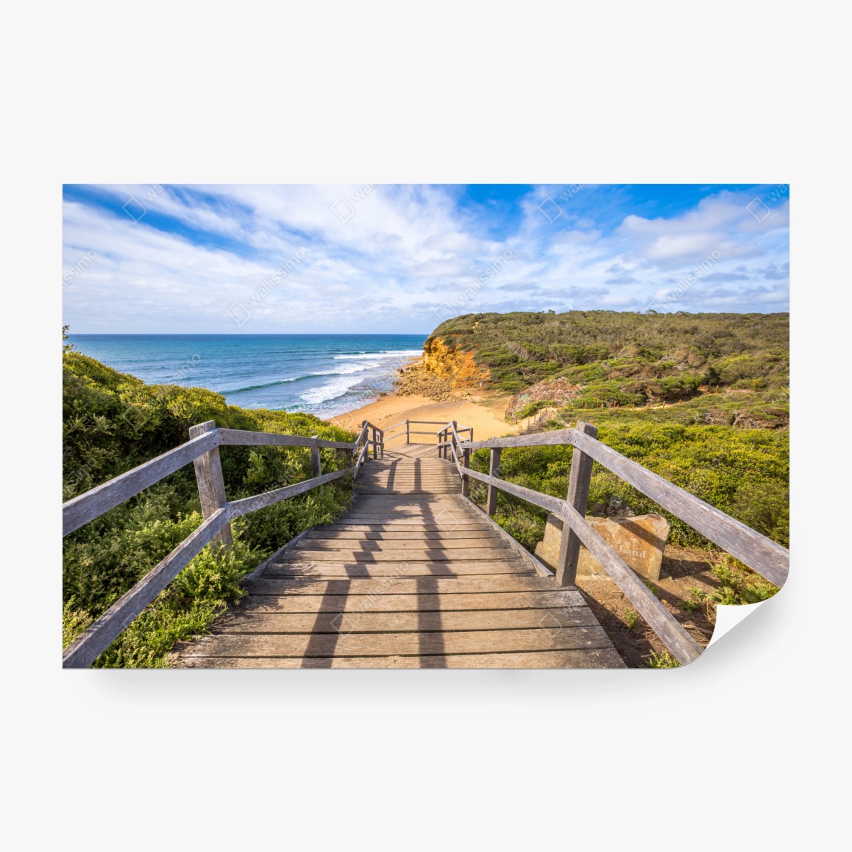 Fototapete weg zum Bells Beach küstenpanorama – Wallnifity®