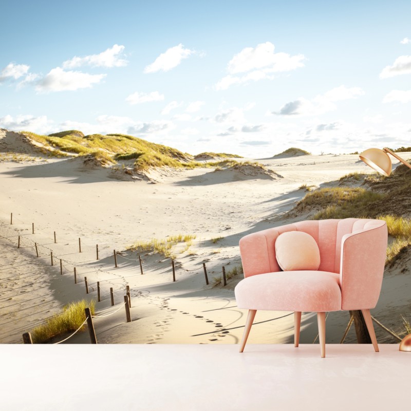 Fototapete ruhige dünen im Slowinski Nationalpark – Wallnifity®