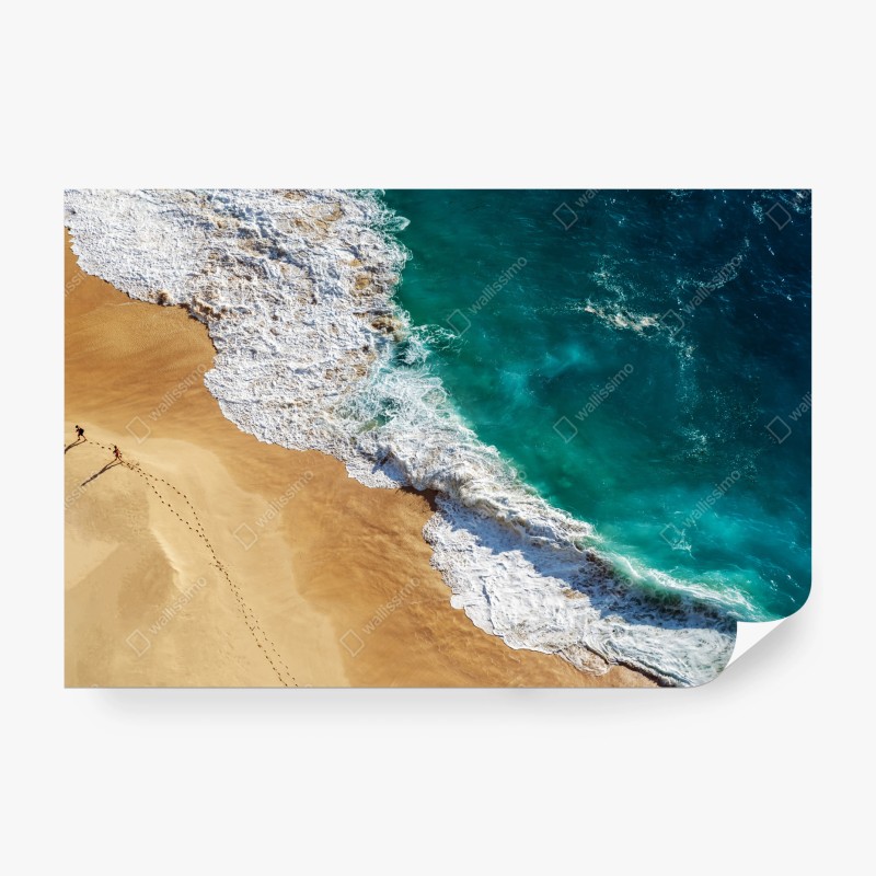 Fototapete buntes 3d-voxel-muster – Wallnifity®