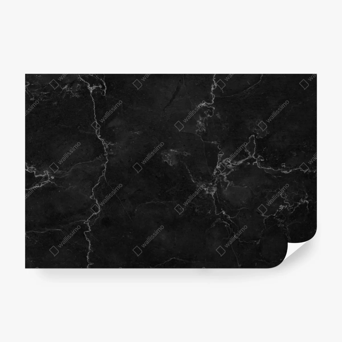 Fototapete schwarze marmortextur – Wallnifity®