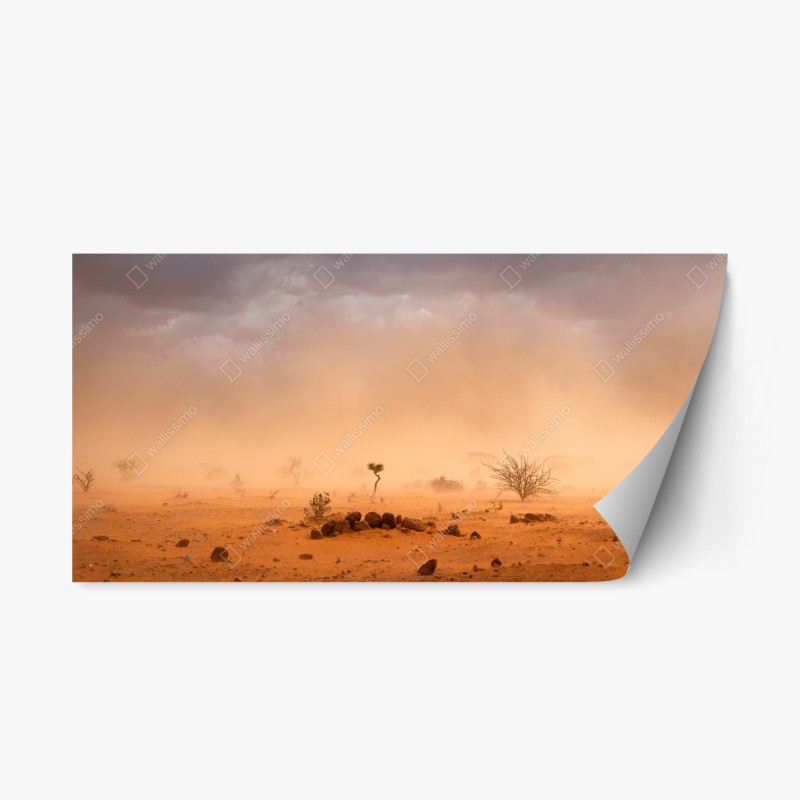 Repositionierbarer Aufkleber gewelltes architekturmotiv in graustufen – Wallnifity®