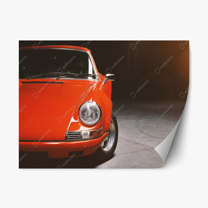 Repositionierbarer Aufkleber üppiges grünes farnlaub – Wallnifity®