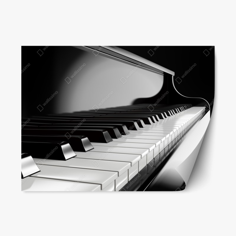 Repositionierbarer Aufkleber elegantes pfauen- und blumenmuster – Wallnifity®