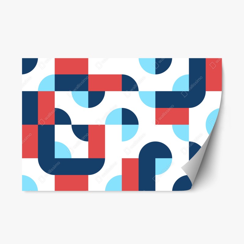 Repositionierbarer Aufkleber vintage collage mit bieretiketten – Wallnifity®