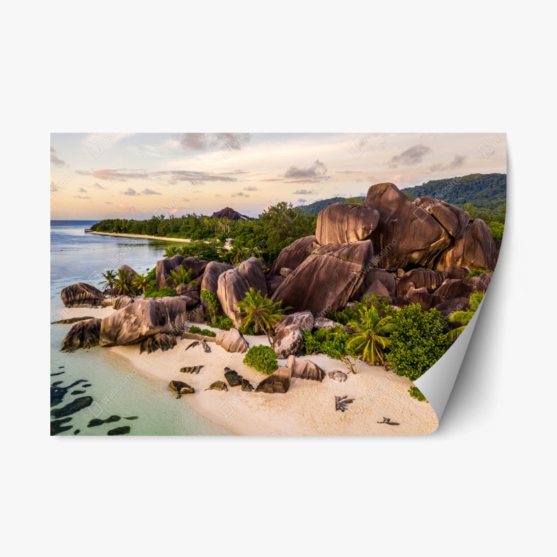 Repositionierbarer Aufkleber gewelltes architekturmotiv in graustufen – Wallnifity®