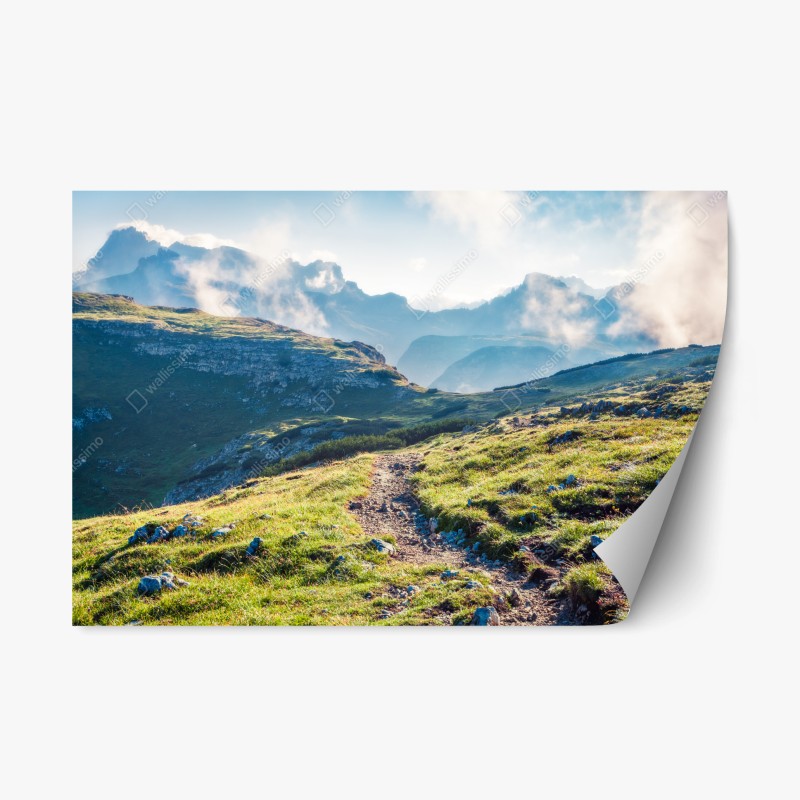 Repositionierbarer Aufkleber bier und hopfen nahtloses muster – Wallnifity®