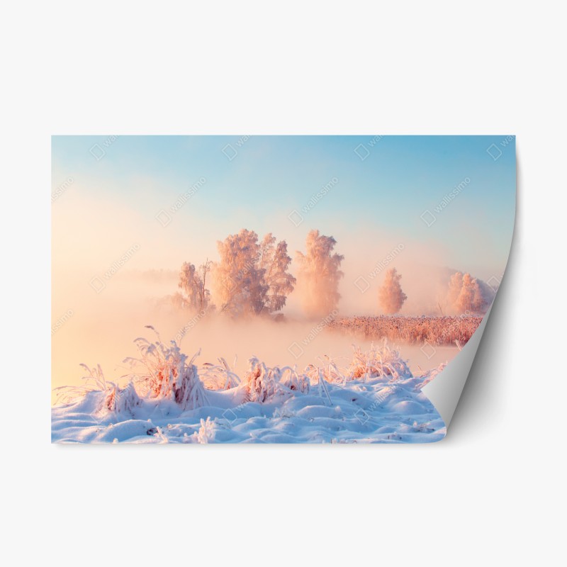 Repositionierbarer Aufkleber verspieltes sportmuster auf dunkelblauem hintergrund – Wallnifity®