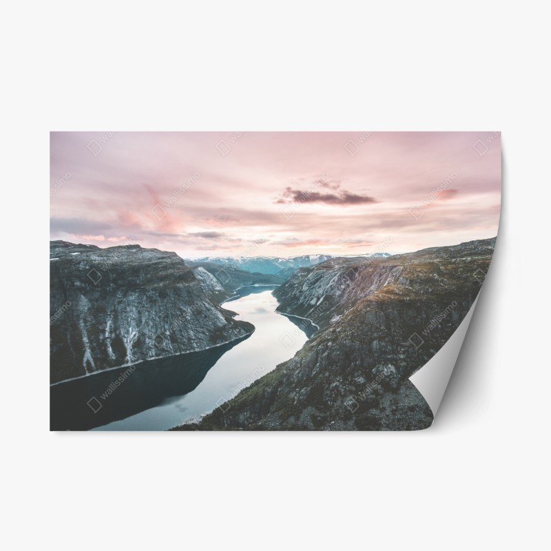 Repositionierbarer Aufkleber dunkle schiefertextur – Wallnifity®