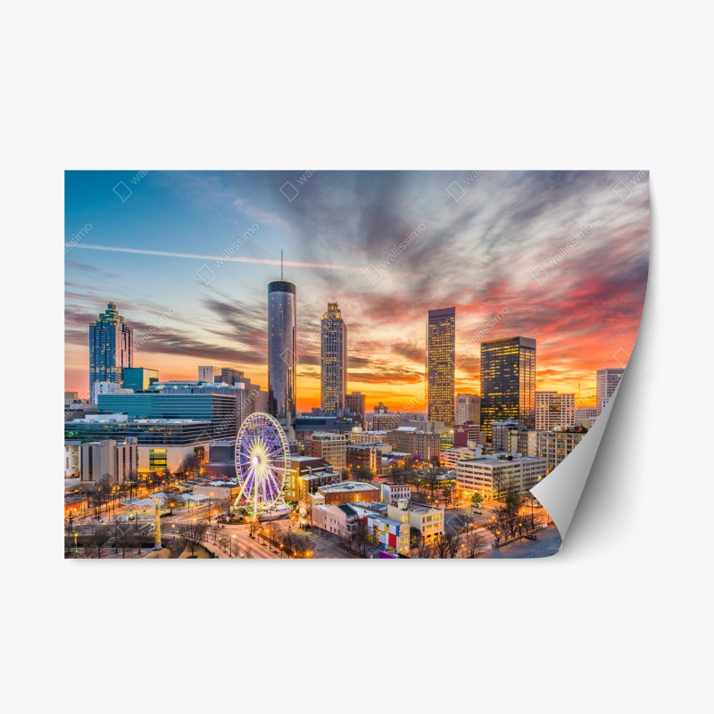 Repositionierbarer Aufkleber tropischer türkisstrand – Wallnifity®