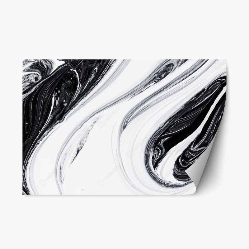 Repositionierbarer Aufkleber üppiges grünes farnlaub – Wallnifity®