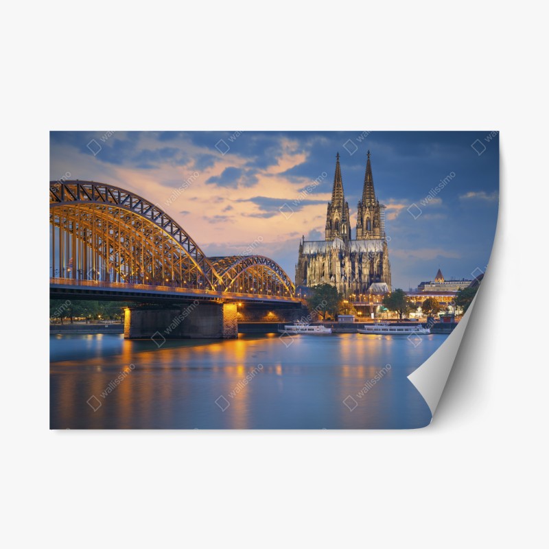 Repositionierbarer Aufkleber majestätischer jaguar in freier wildbahn – Wallnifity®