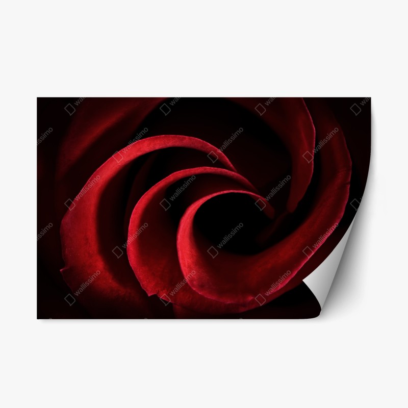 Repositionierbarer Aufkleber bunte mediterrane gasse – Wallnifity®