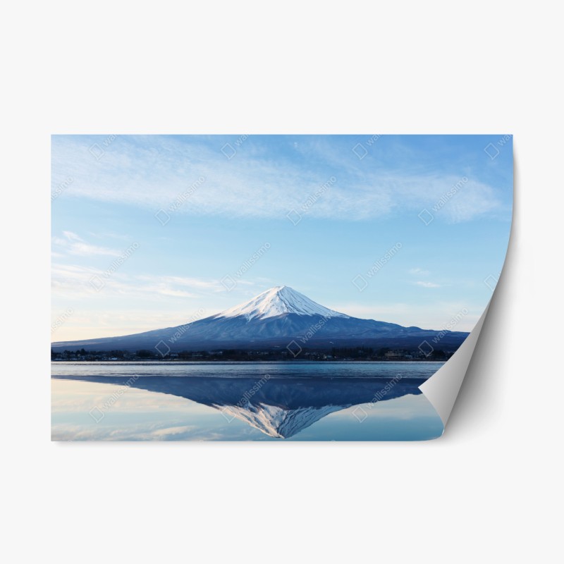 Repositionierbarer Aufkleber elegantes pfauen- und blumenmuster – Wallnifity®