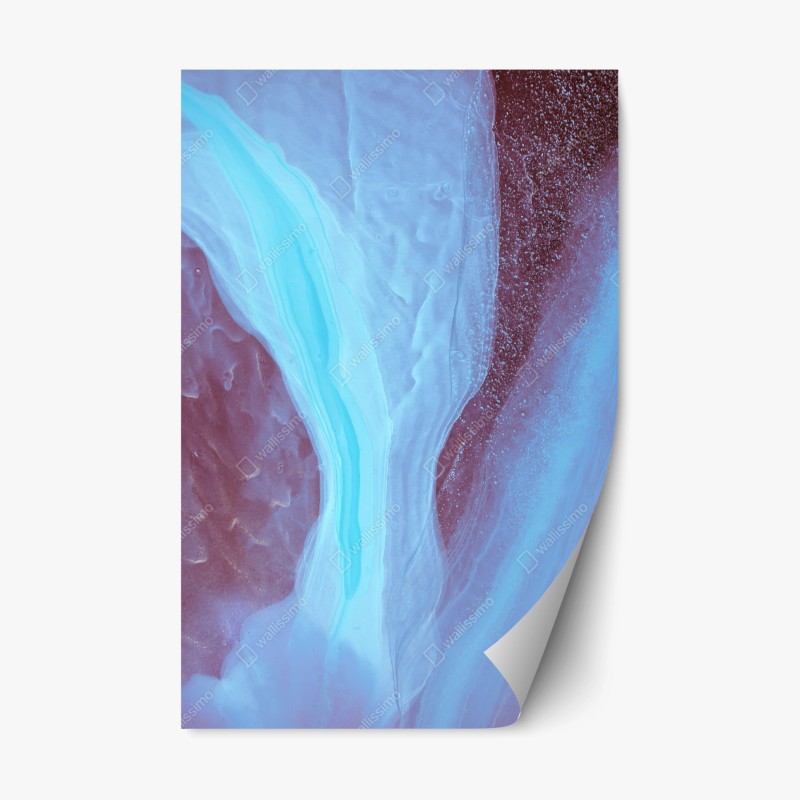 Repositionierbarer Aufkleber surreale retro-collage: traumhafte symbole und erinnerungen – Wallnifity®