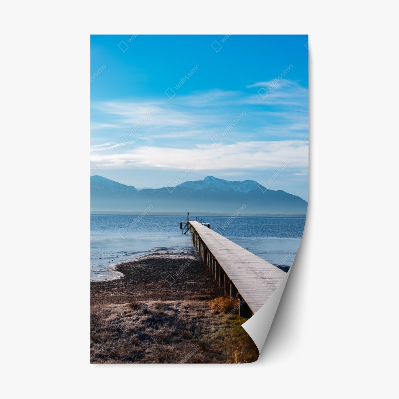 Repositionierbarer Aufkleber Azenhas do Mar küstendorf auf der klippe, Portugal – Wallnifity®