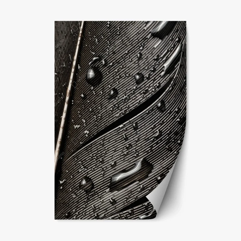 Repositionierbarer Aufkleber verspieltes doodle-muster mit herzen und sternen – Wallnifity®