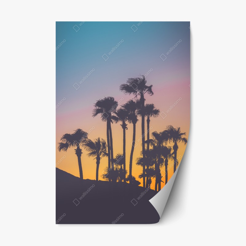 Repositionierbarer Aufkleber vintage collage mit bieretiketten – Wallnifity®