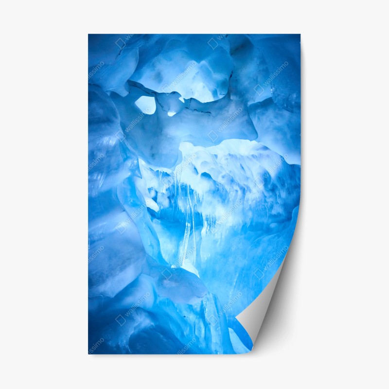 Repositionierbarer Aufkleber lebendige New York skyline bei sonnenuntergang – Wallnifity®