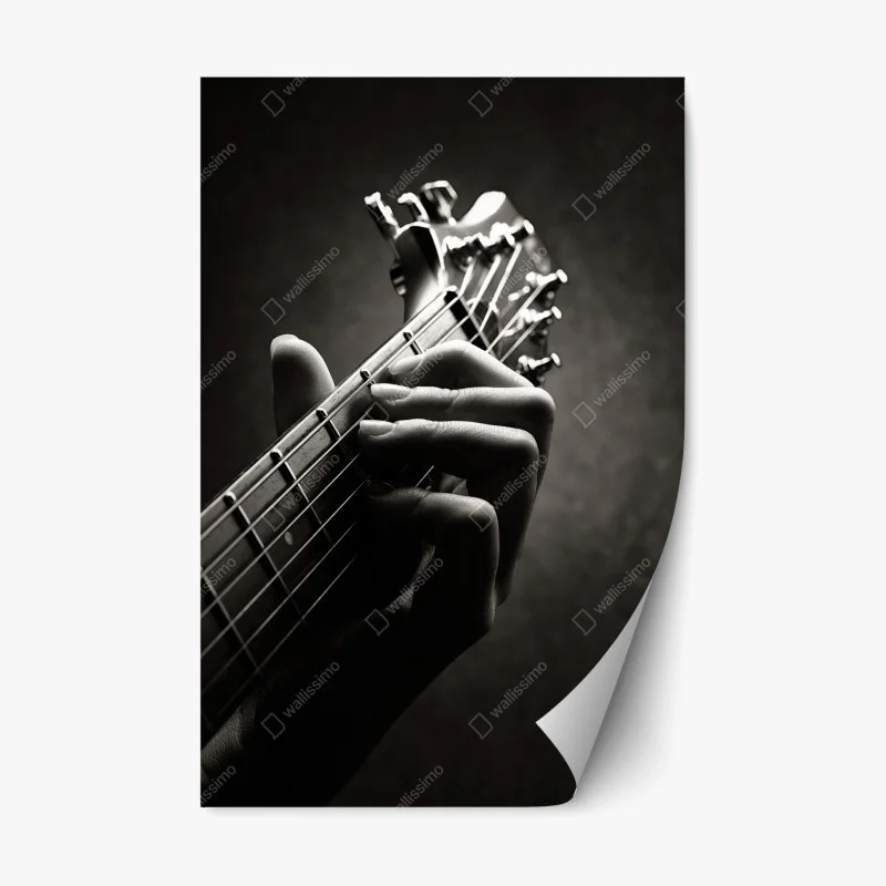 Repositionierbarer Aufkleber strand Ammopi, Karpathos türkisfarbene bucht – Wallnifity®