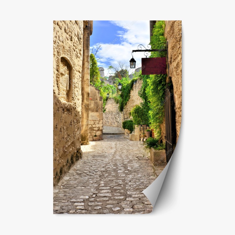 Repositionierbarer Aufkleber ruhige seebrücke über stillem meer – Wallnifity®