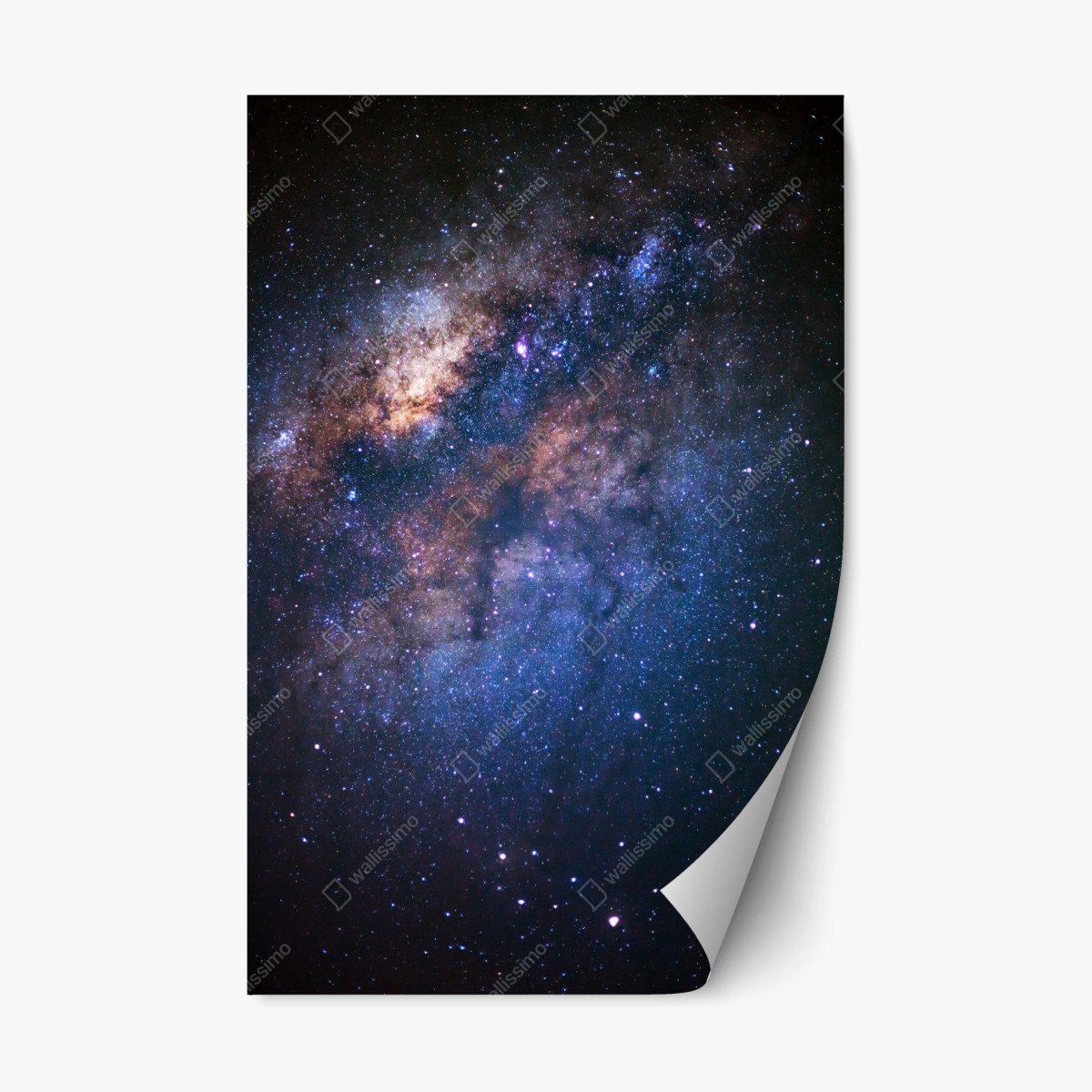 Repositionierbarer Aufkleber milchstraße galaxie nachthimmel – Wallnifity® Repositionierbarer Aufkleber milchstraße galaxie nachthimmel – Wallnifity®