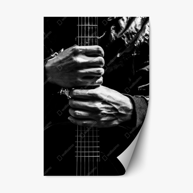 Repositionierbarer Aufkleber winterliche gimpel und vogelbeeren - muster – Wallnifity®