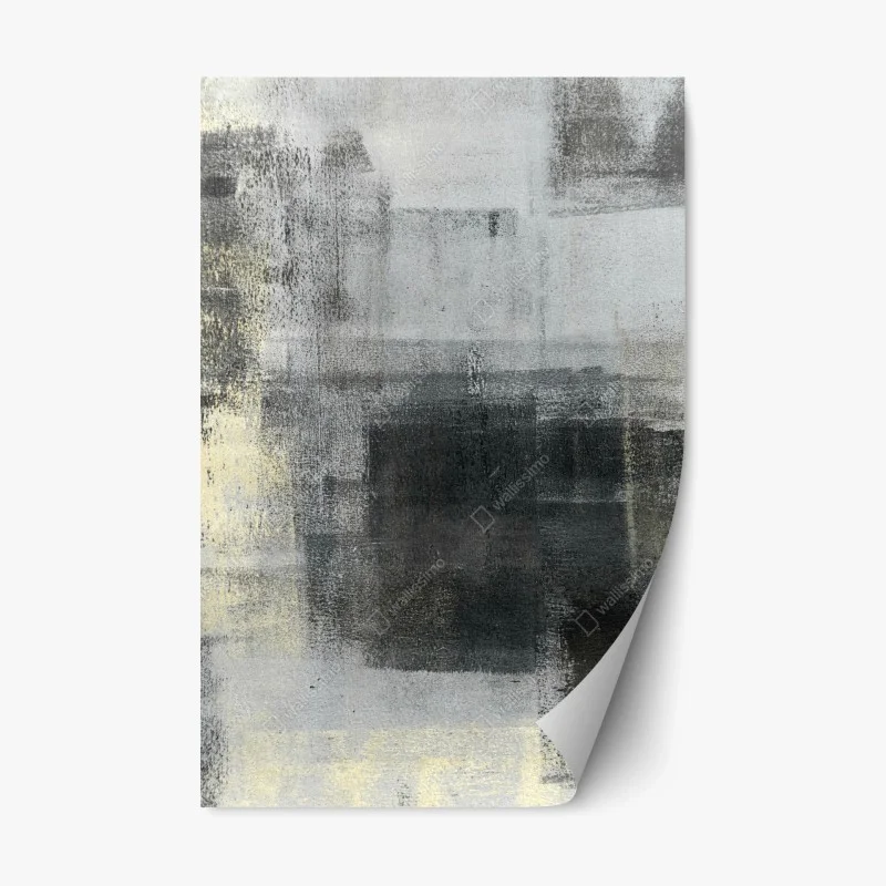 Repositionierbarer Aufkleber subtile monochrome textur