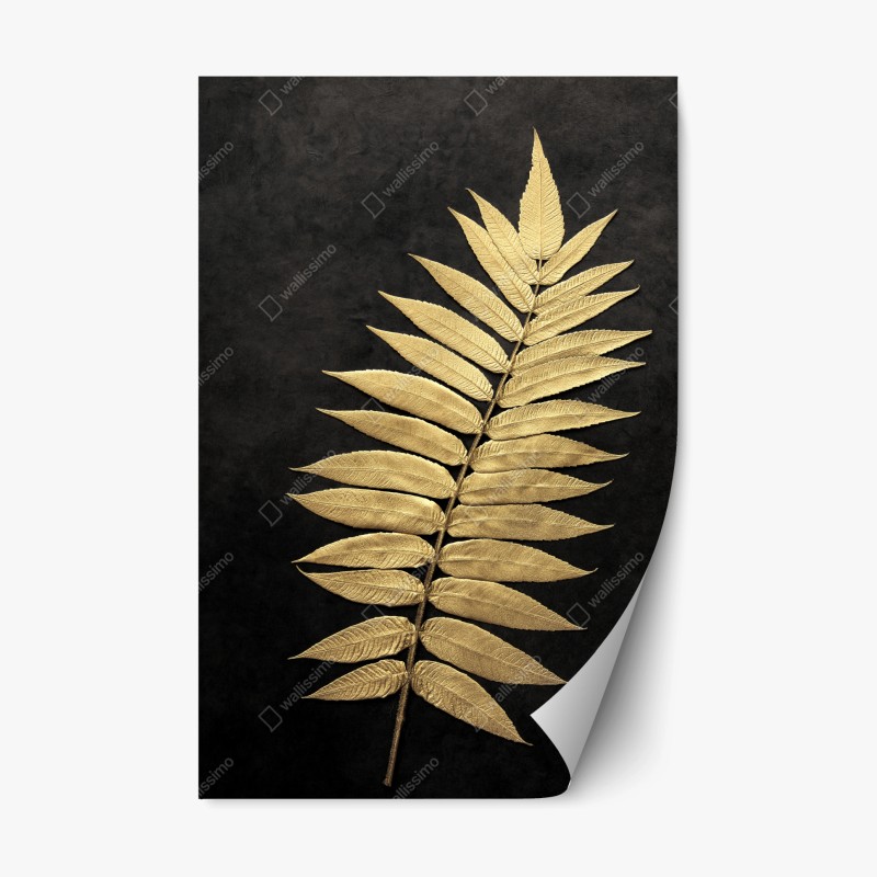 Repositionierbarer Aufkleber leuchtende tropische vögel und blumen – Wallnifity®