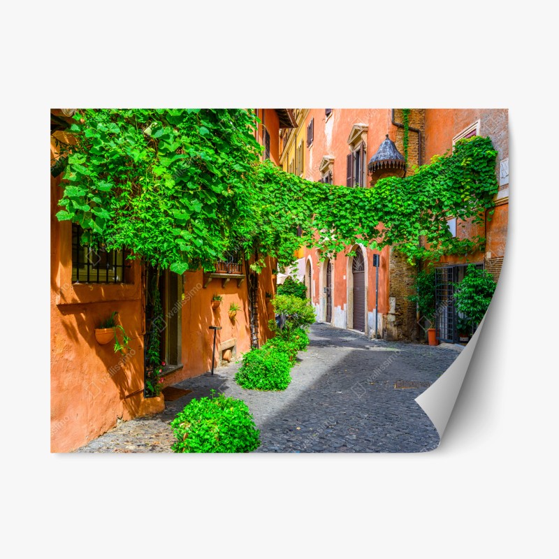 Repositionierbarer Aufkleber vintage collage mit bieretiketten – Wallnifity®