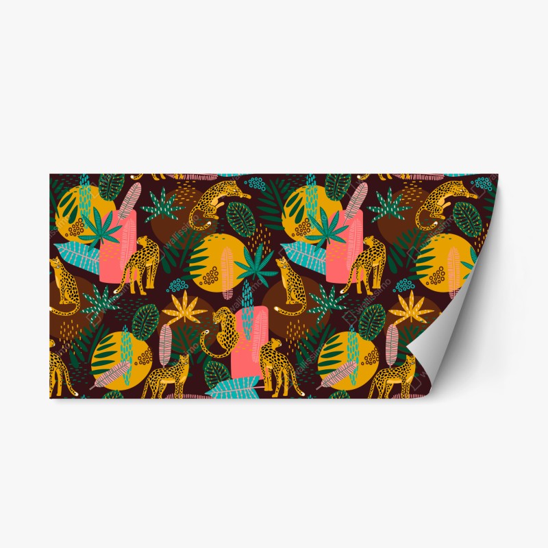 Repositionierbarer Aufkleber vintage collage mit bieretiketten – Wallnifity®