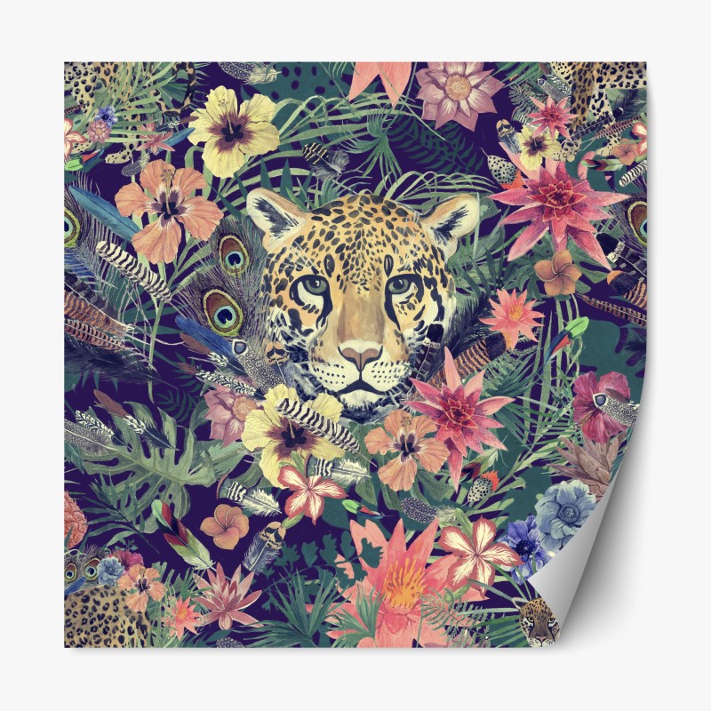 Repositionierbarer Aufkleber bier und hopfen nahtloses muster – Wallnifity®