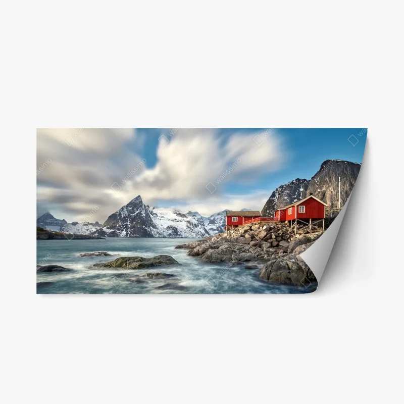 Repositionierbarer Aufkleber Matterhorn majestät vom Gornergrat – Wallnifity®