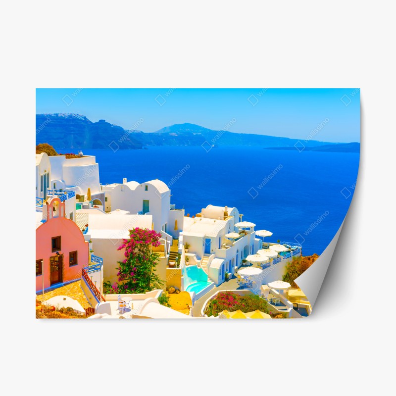 Repositionierbarer Aufkleber türkises seeidyll am Schrecksee, Bayern – Wallnifity®