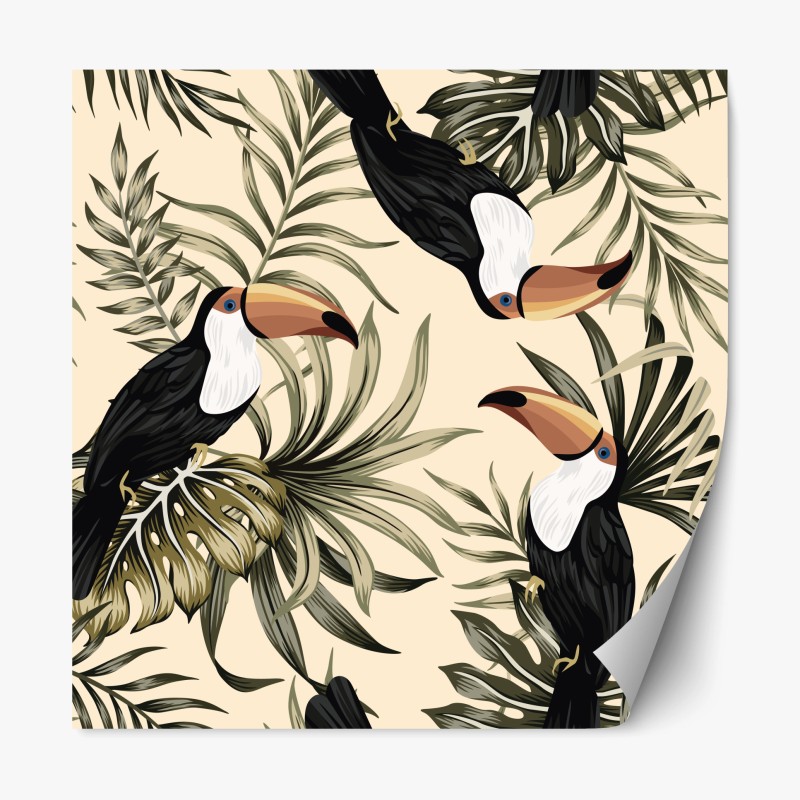 Repositionierbarer Aufkleber Brooklyn Bridge und New York skyline in graustufen – Wallnifity®