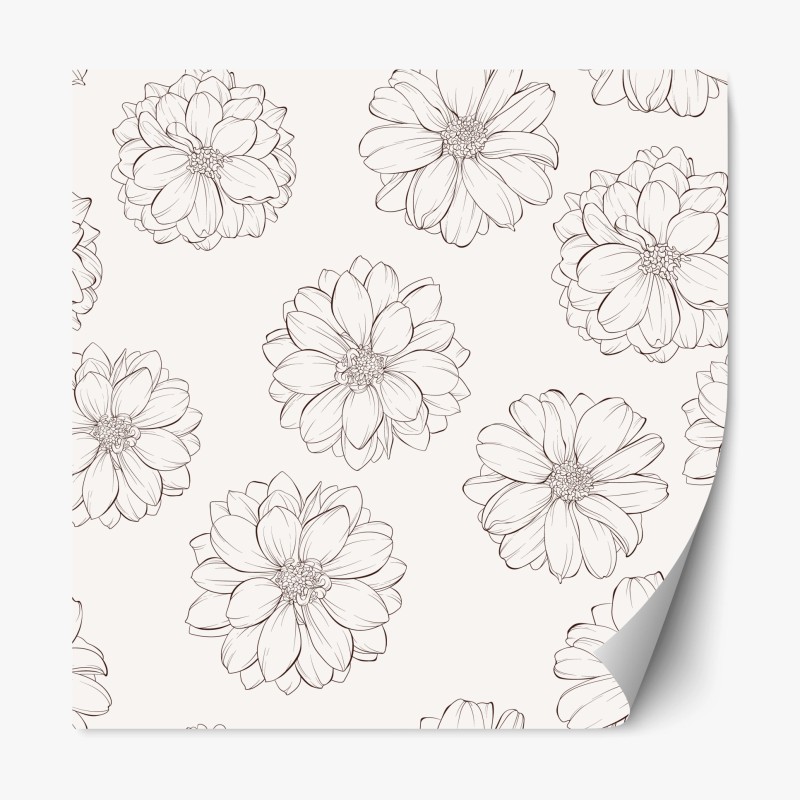 Repositionierbarer Aufkleber aquarellwale im pastellmuster fürs kinderzimmer – Wallnifity®