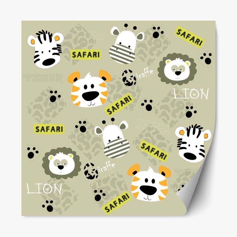 Repositionierbarer Aufkleber weiche blaue sterne für das kinderzimmer – Wallnifity®