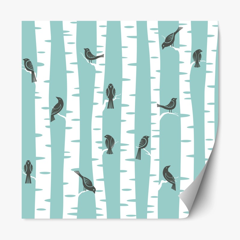 Repositionierbarer Aufkleber Brooklyn Bridge und New York skyline in graustufen – Wallnifity®