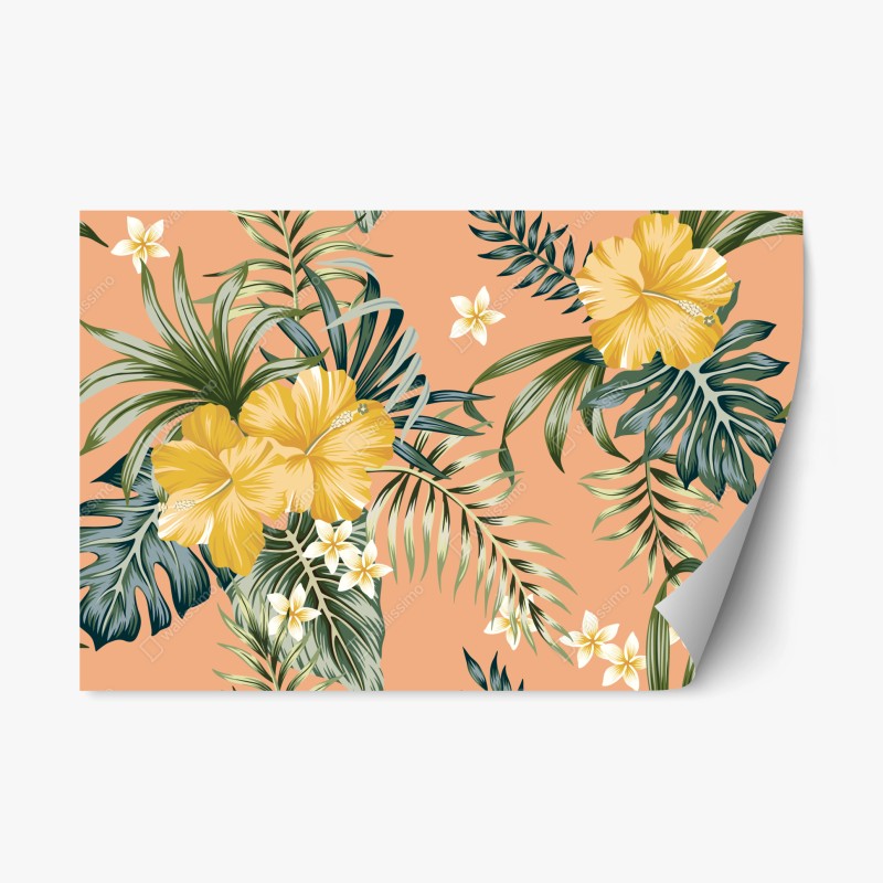 Repositionierbarer Aufkleber lebendige Skyline von Istanbul über dem Bosporus – Wallnifity®