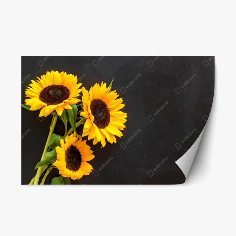 Repositionierbarer Aufkleber verspieltes doodle-muster mit herzen und sternen – Wallnifity®