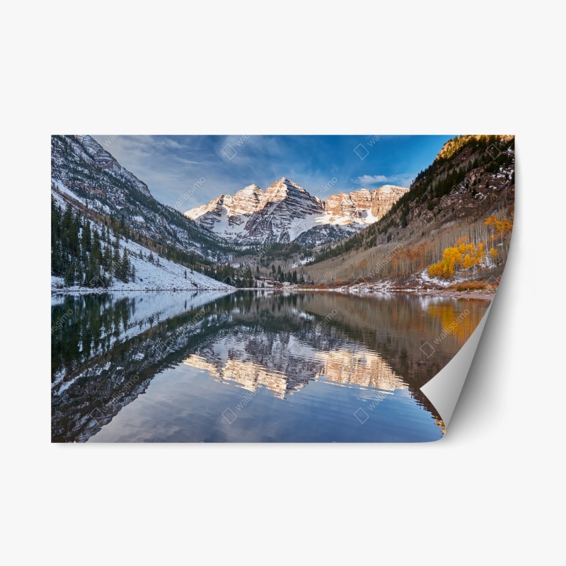 Repositionierbarer Aufkleber vintage collage mit bieretiketten – Wallnifity®