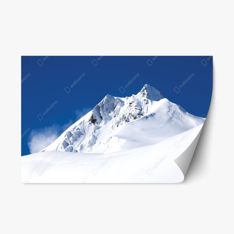 Repositionierbarer Aufkleber schwarzer marmor mit weißen adern – Wallnifity®