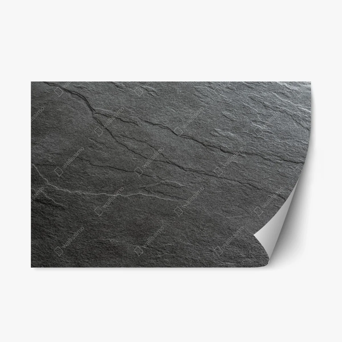 Repositionierbarer Aufkleber dunkle schiefertextur – Wallnifity® Repositionierbarer Aufkleber dunkle schiefertextur – Wallnifity®
