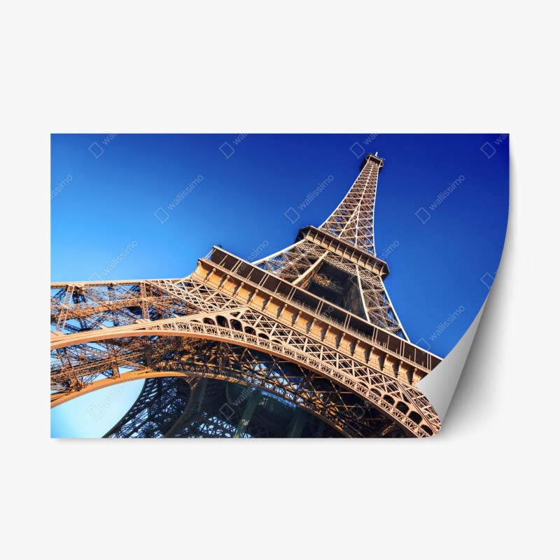 Repositionierbarer Aufkleber bunte mediterrane gasse – Wallnifity®