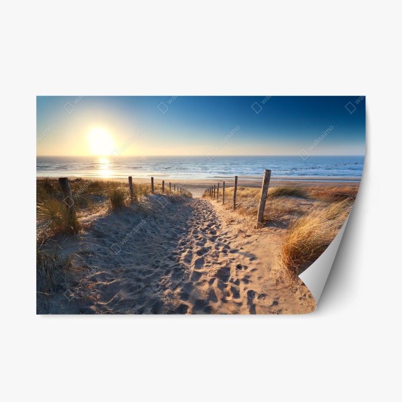 Repositionierbarer Aufkleber weiche blaue sterne für das kinderzimmer – Wallnifity®