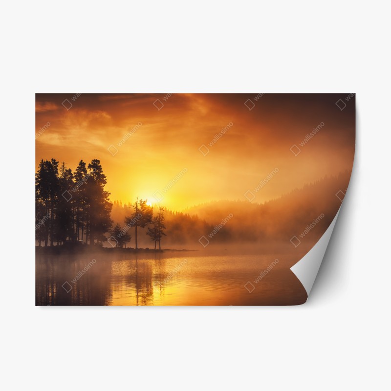 Repositionierbarer Aufkleber schwarzer marmor mit weißen adern – Wallnifity®