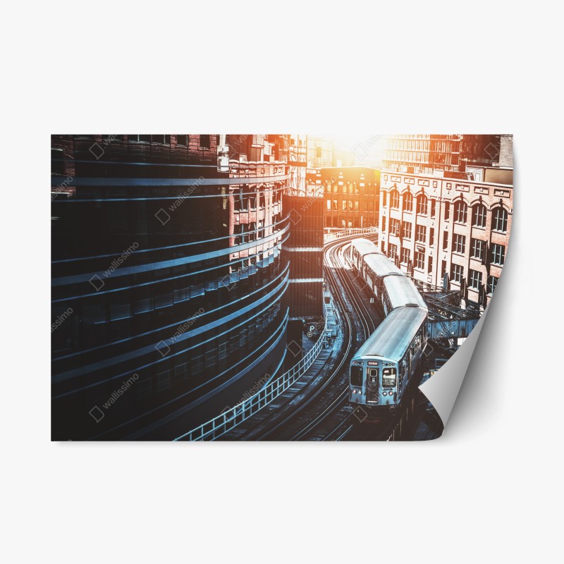 Repositionierbarer Aufkleber japanisches blaues seigaiha-wellenmuster – Wallnifity®