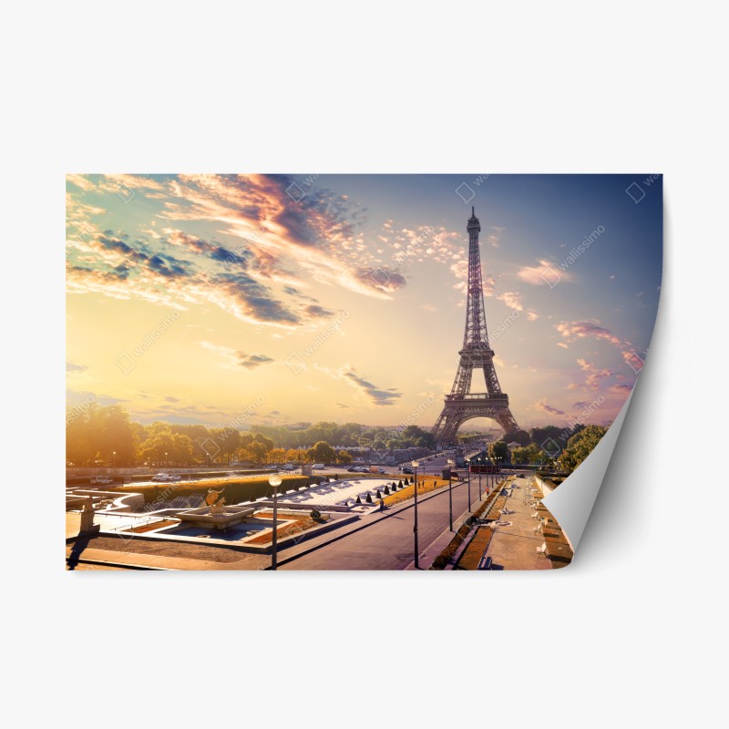 Repositionierbarer Aufkleber türkisfarbene wellen am Kelingking Beach – Wallnifity®