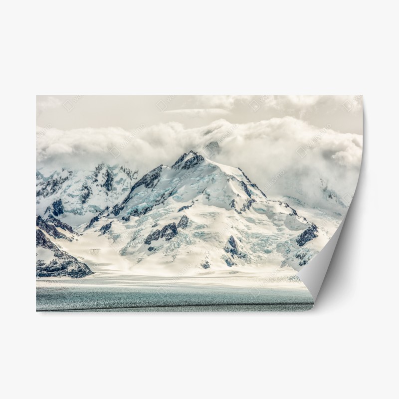 Repositionierbarer Aufkleber tropischer türkisstrand – Wallnifity®