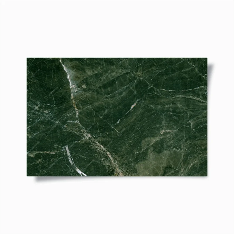 Poster tiefgrüne marmortextur